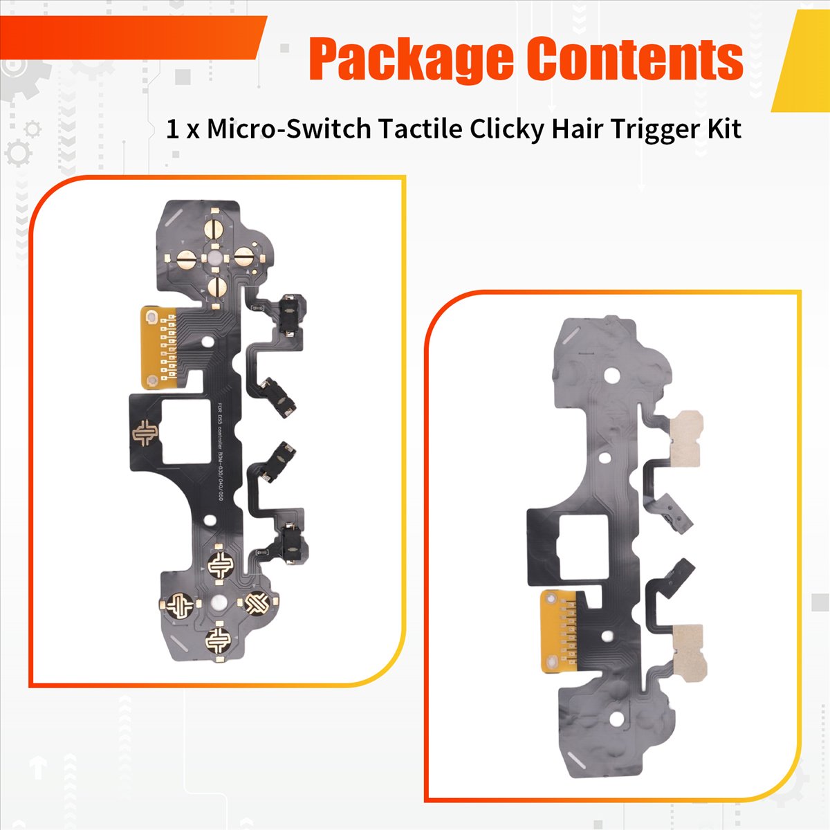 Microcontroller Kit - Ergonomic Micro-Switch Tactile Clicky Hair Trigger