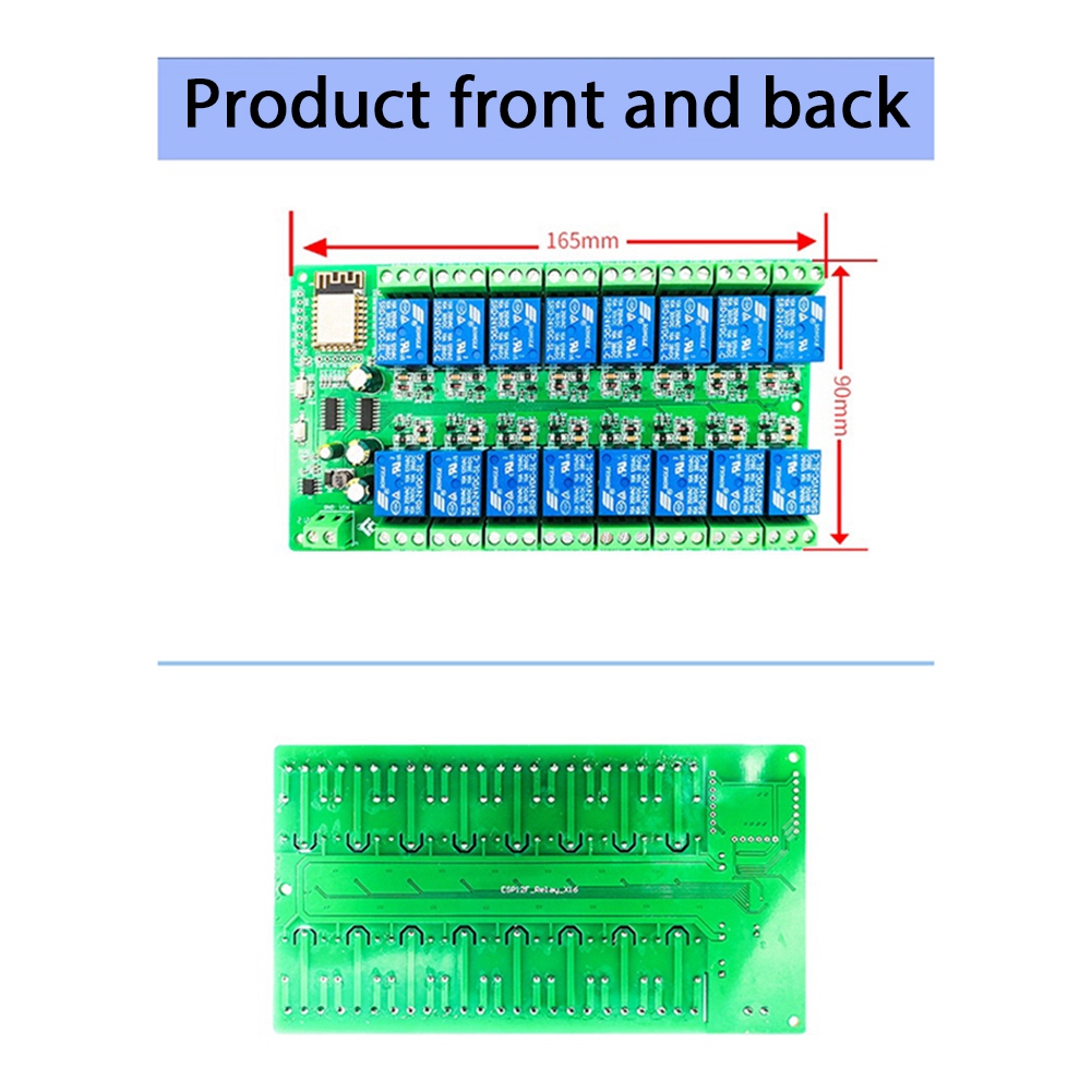 Esp8266 Relay Module - B14C ESP8266 WIFI 16 Channel Relay