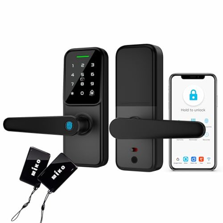 Front door, bedroom, office sm - Smart Door Lock Wifi review and price