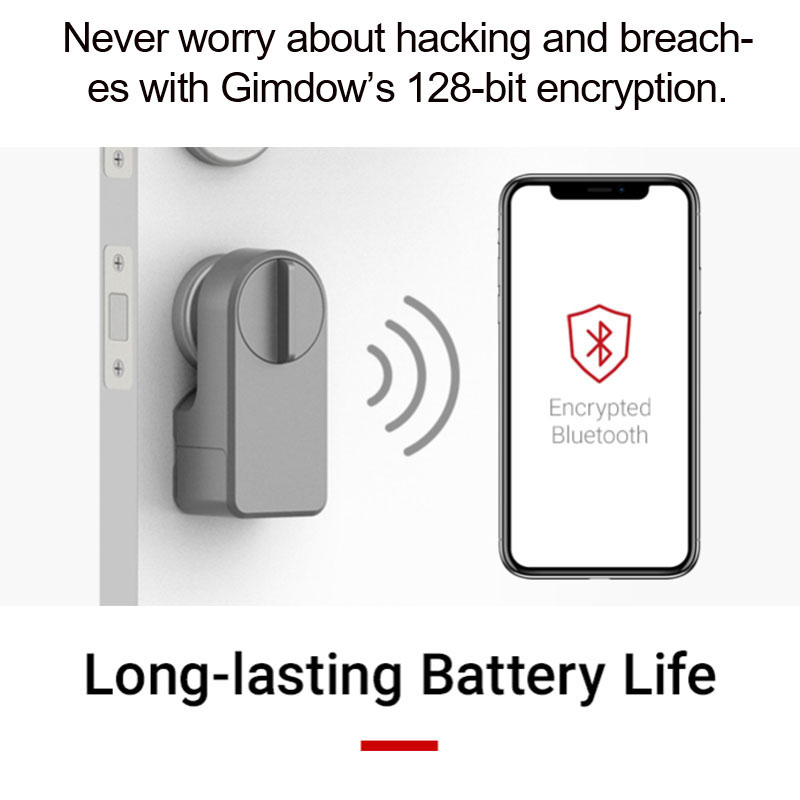 GIMDOW Bluetooth-compatible Ga - Smart Door Lock Wifi review and price