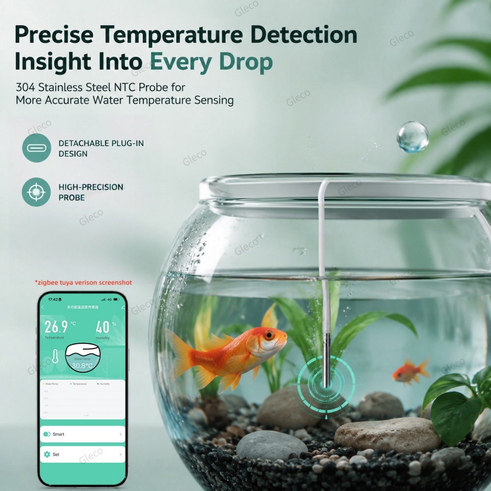 Zigbee NTC Temperature Humidit - Smart Home Automation Kit review and price