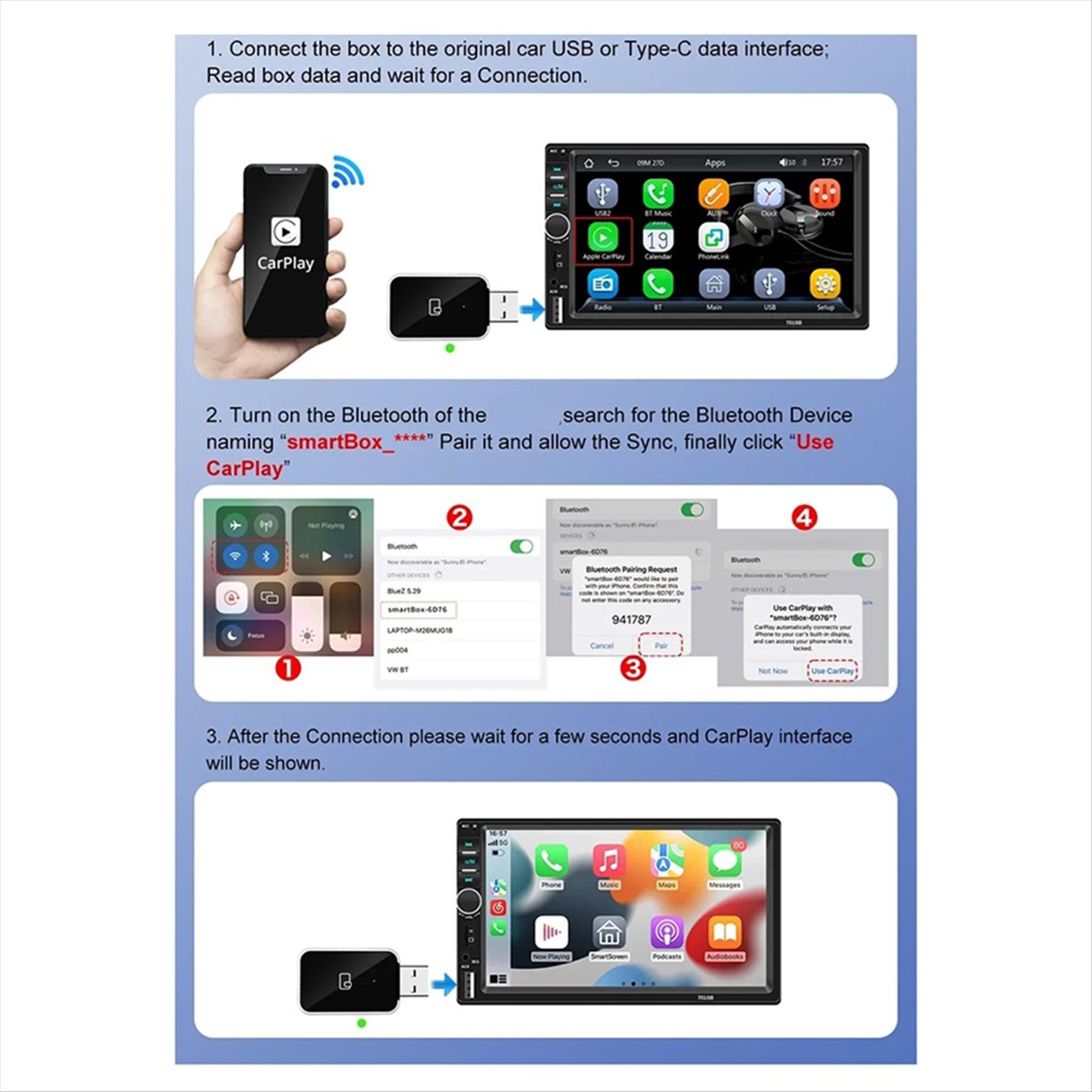 Fits for Wireless CarPlay Andr - Wifi Smart Plug review and price
