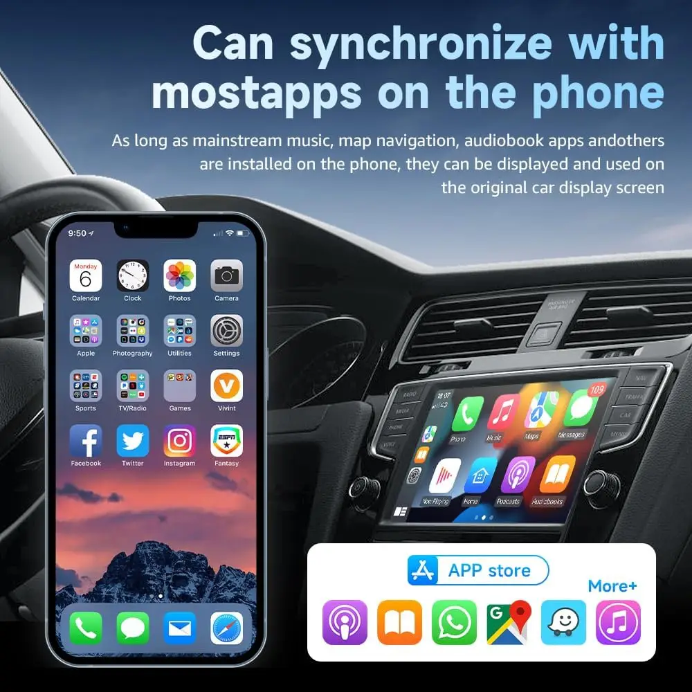 ZHIYU 2 in 1 Wireless Carplay& - Wifi Smart Plug review and price