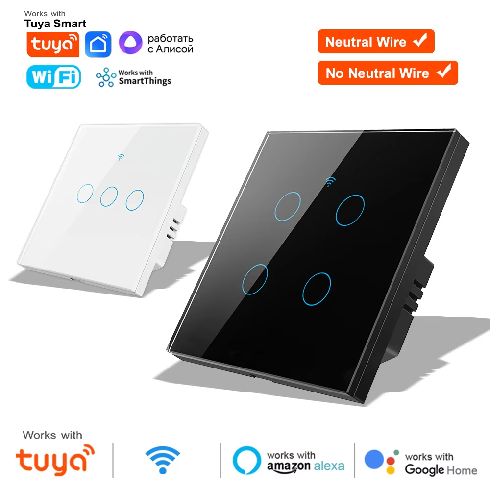 WiFi RF 433mhz Touch Wall Ligh - Smart Light Switch Wifi review and price
