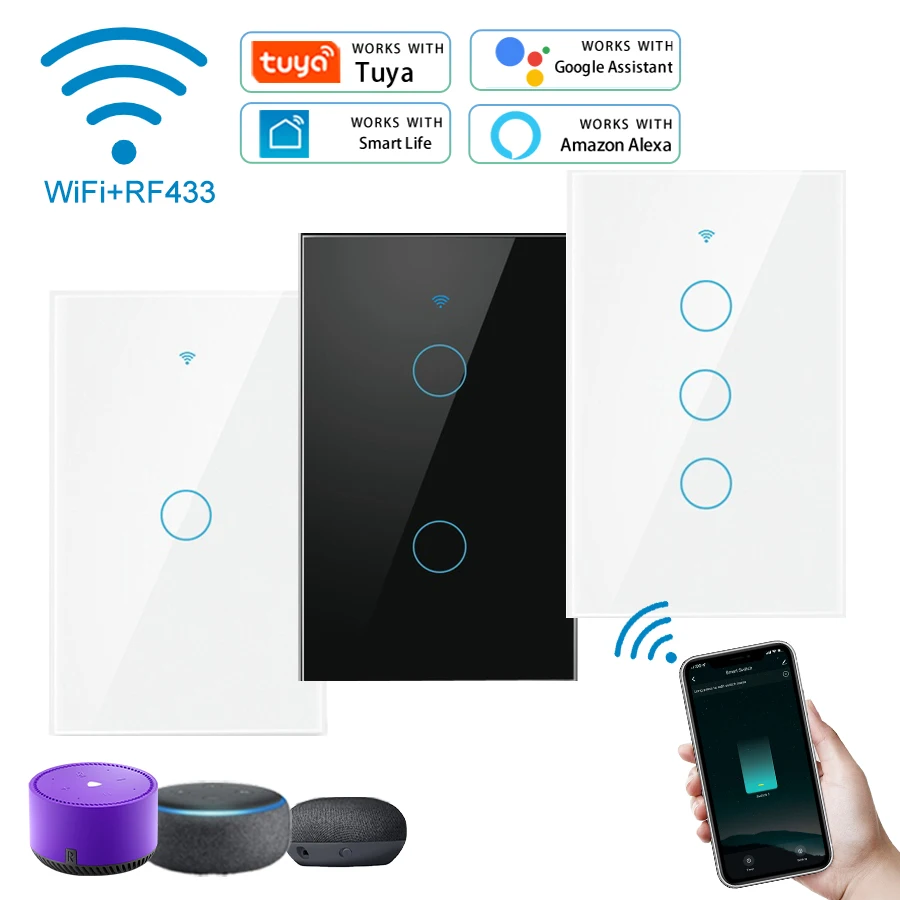 Tuya WiFi Smart Switch Works W - Smart Light Switch Wifi review and price