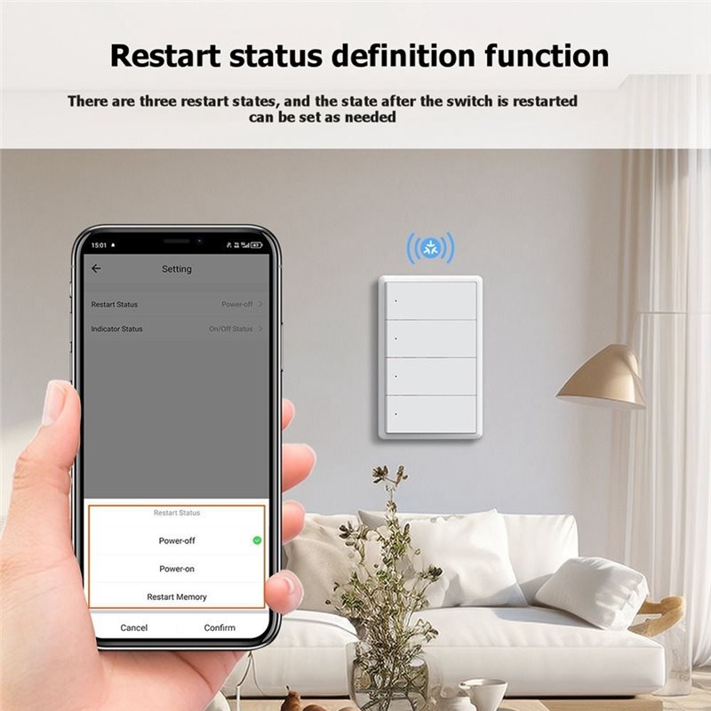 AAAN-Voice Controlled Tuya Wif - Smart Light Switch Wifi review and price