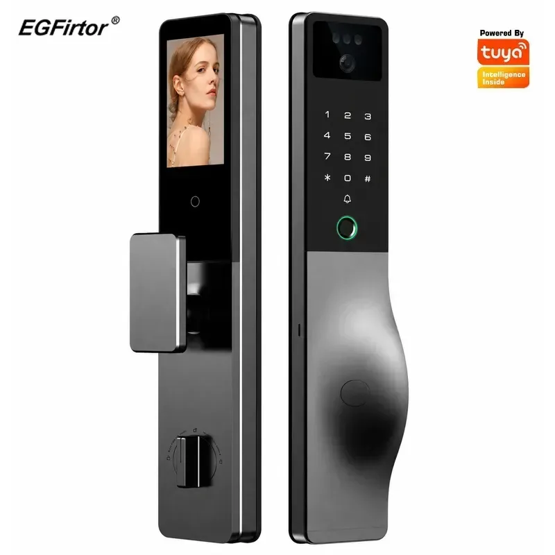 Smart Lock Intercom Password T - Smart Door Lock Wifi review and price