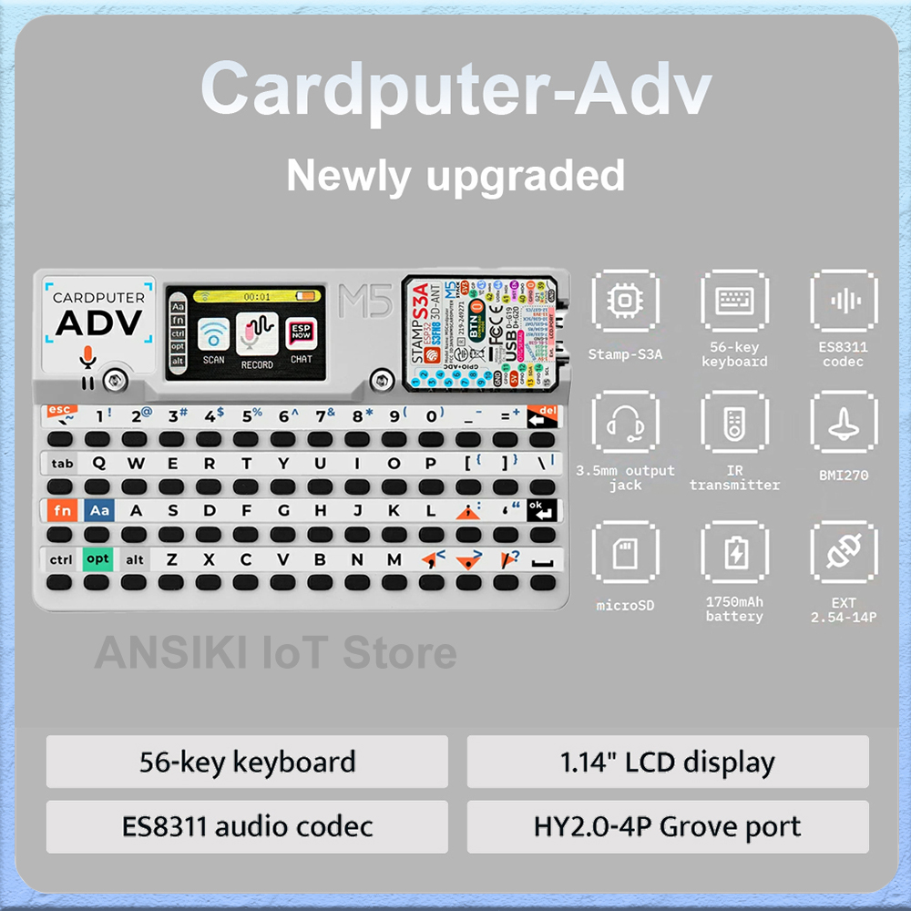 M5Stack Cardputer-Adv Programm - Electronics Project Kit review and price