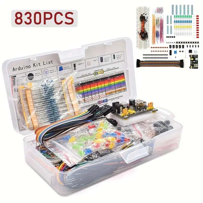 830Pcs/Box DIY Project Starter - Esp32 Smart Home Kit review and price