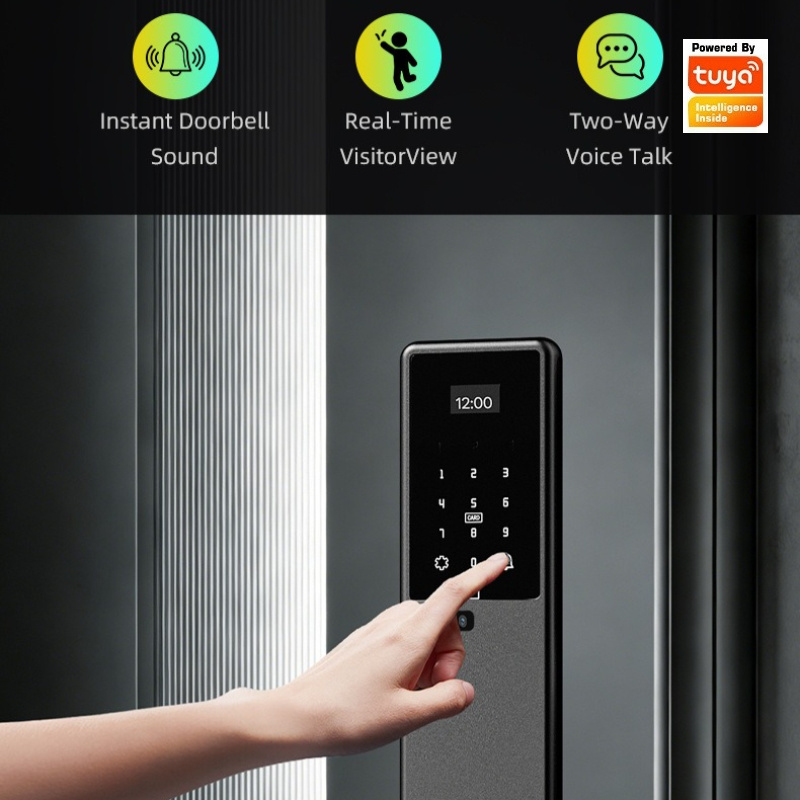 Tuya Wiifi New Aluminum Alloy  - Smart Door Lock Wifi review and price