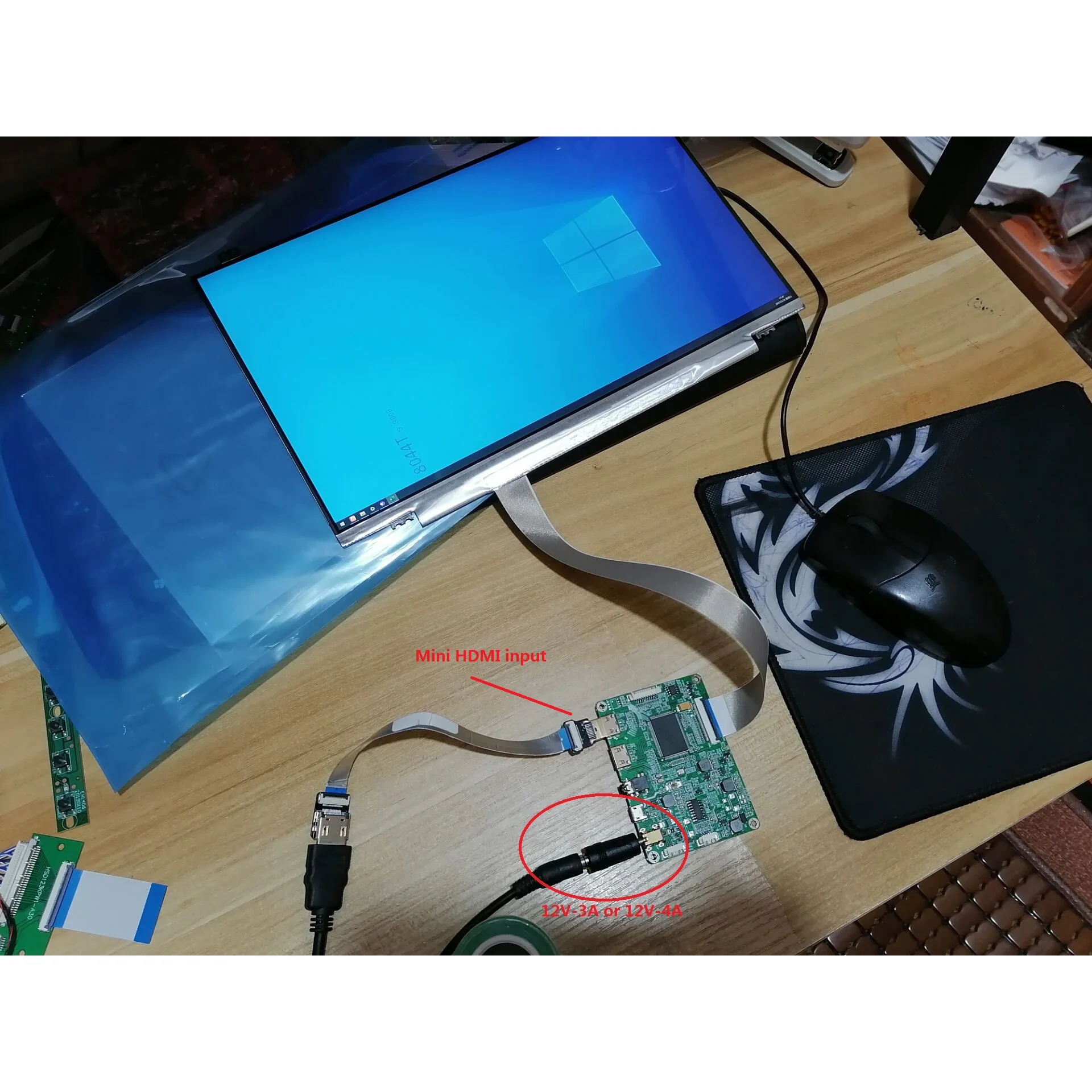 kit For B140HAN01 monitor 2 HD - Microcontroller Kit review and price
