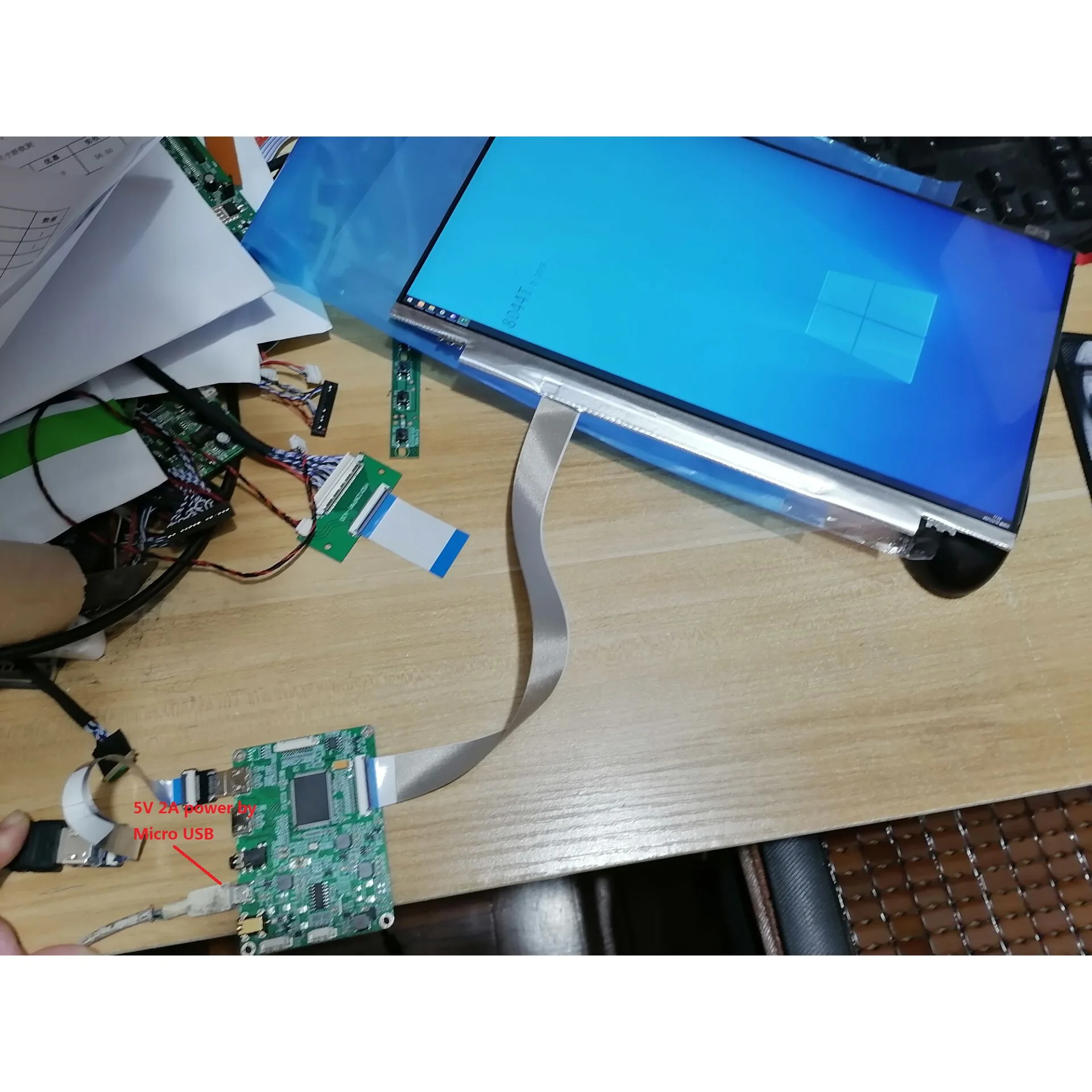 kit For B140HAN01 monitor 2 HD - Microcontroller Kit review and price