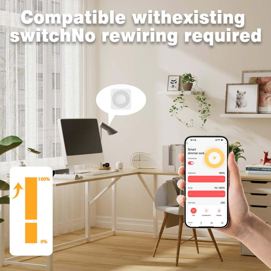 Tuya WiFi Hidden Dimmer Switch - Smart Light Switch Wifi review and price